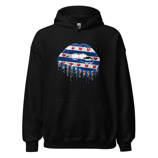 Unisex hoodie (Friesland Lips)