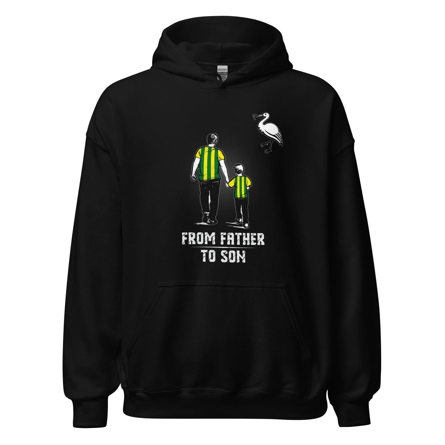 Unisex hoodie (Den Haag Van vader op zoon)