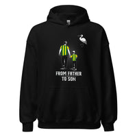 Unisex hoodie (Den Haag Van vader op zoon)