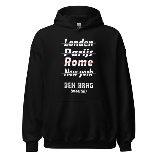 Unisex hoodie (Den Haag Meestal)