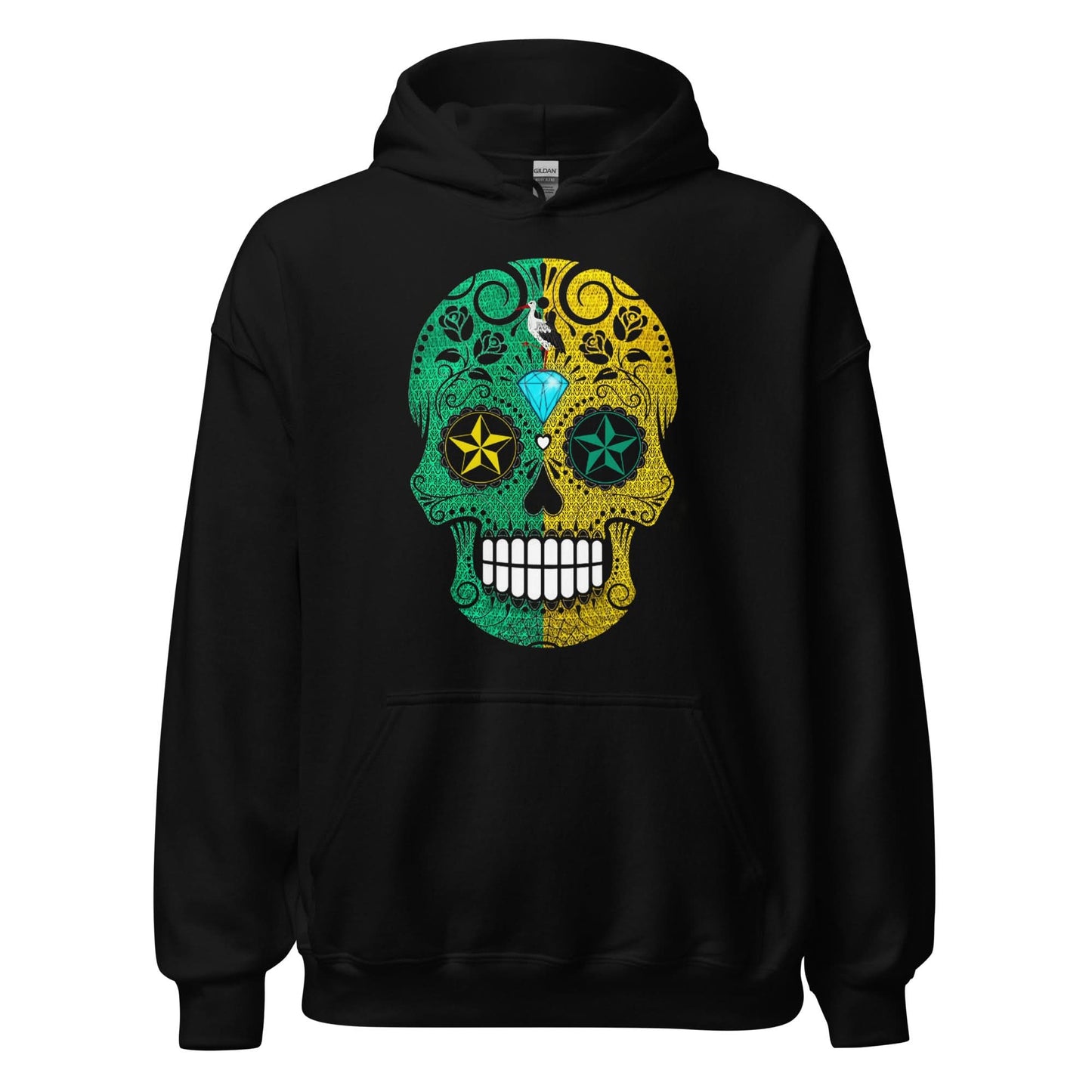 Unisex hoodie (Den Haag Schedel)