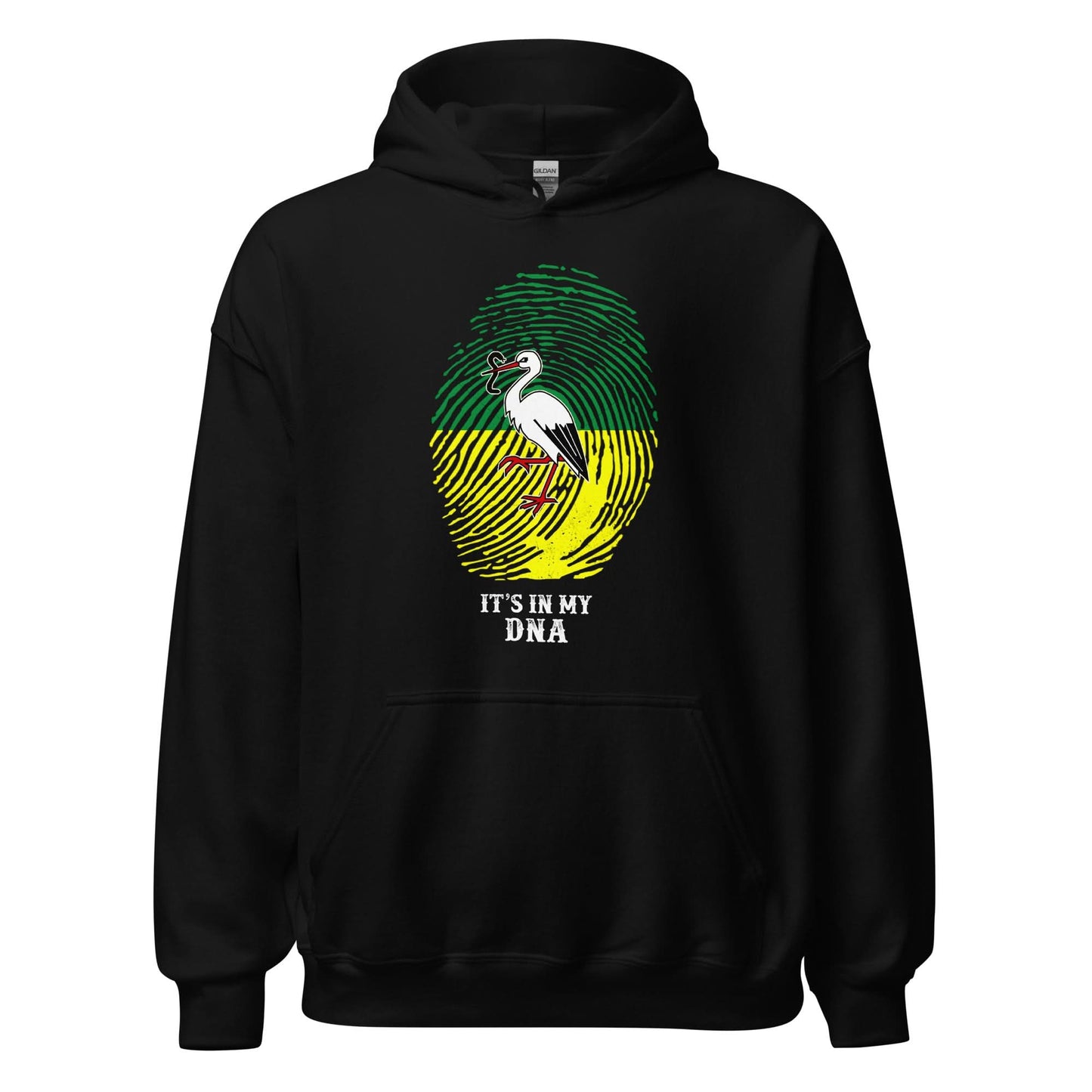 Unisex hoodie (Den Haag Vingerafdruk)