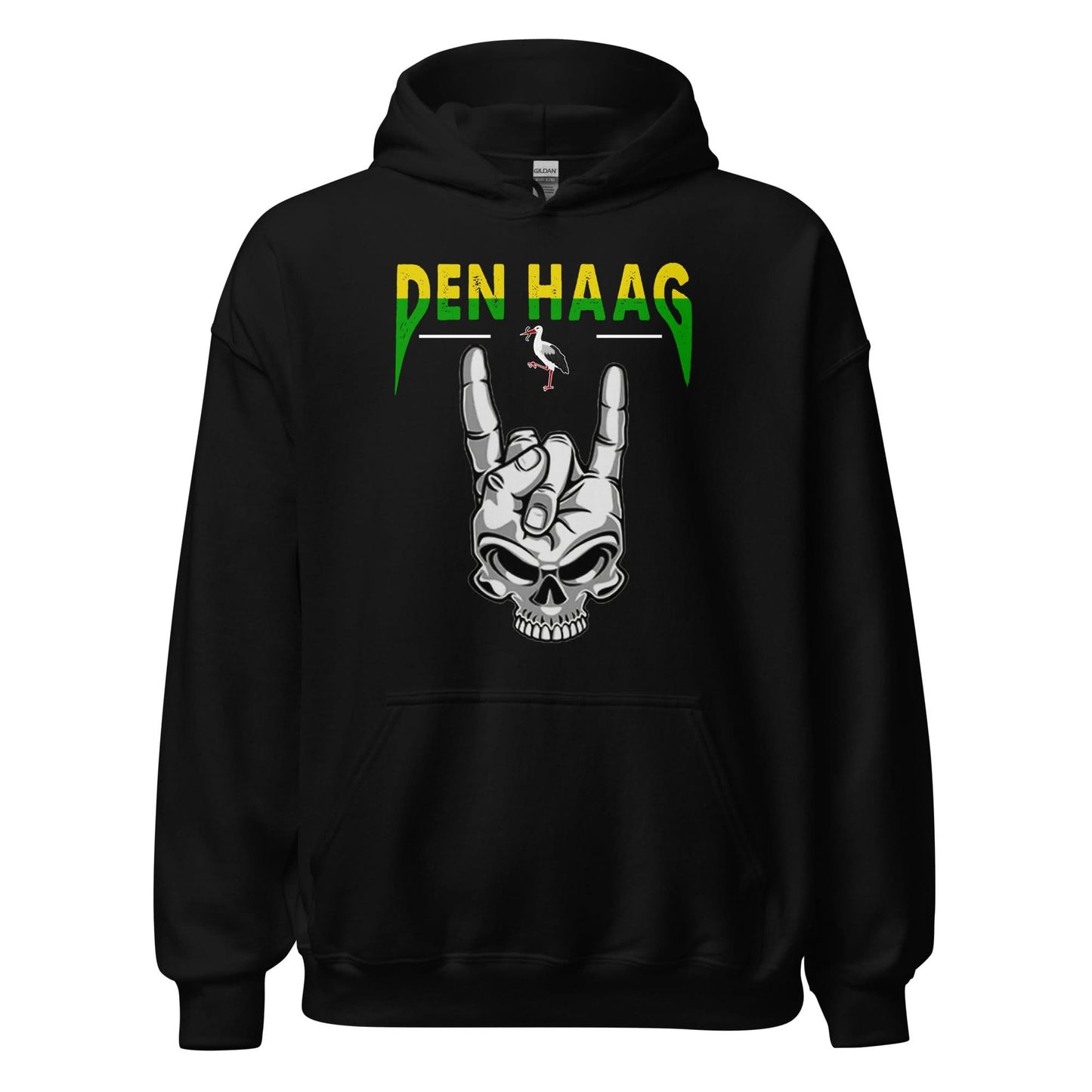 Unisex hoodie (Den Haag Rotsen)