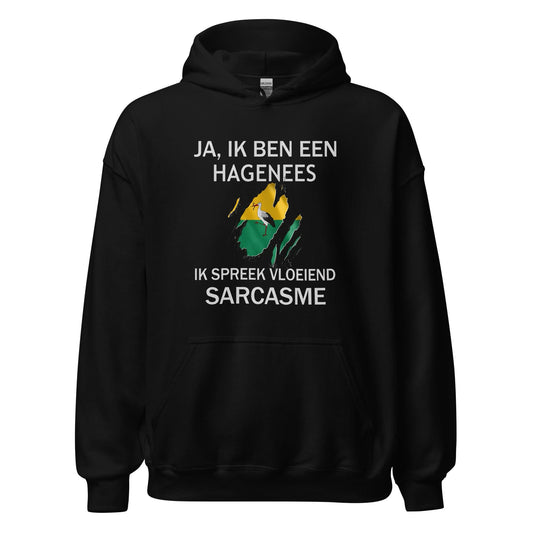 Unisex hoodie (Den Haag Sarcasme)