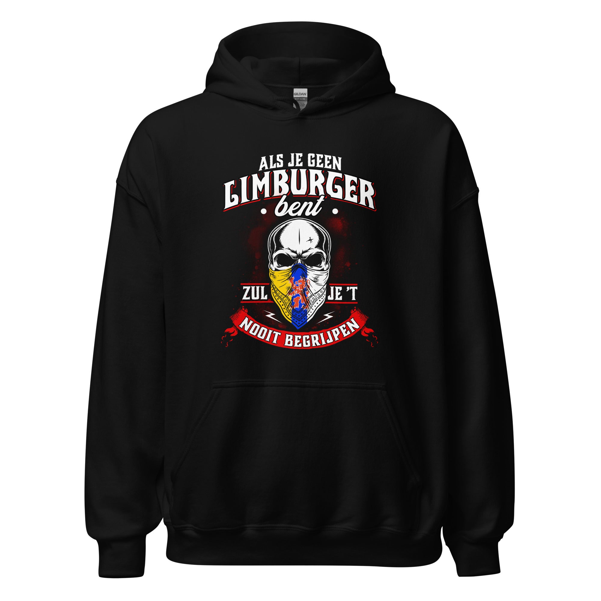 Unisex hoodie (Limburger, Je zult het nooit begrijpen)