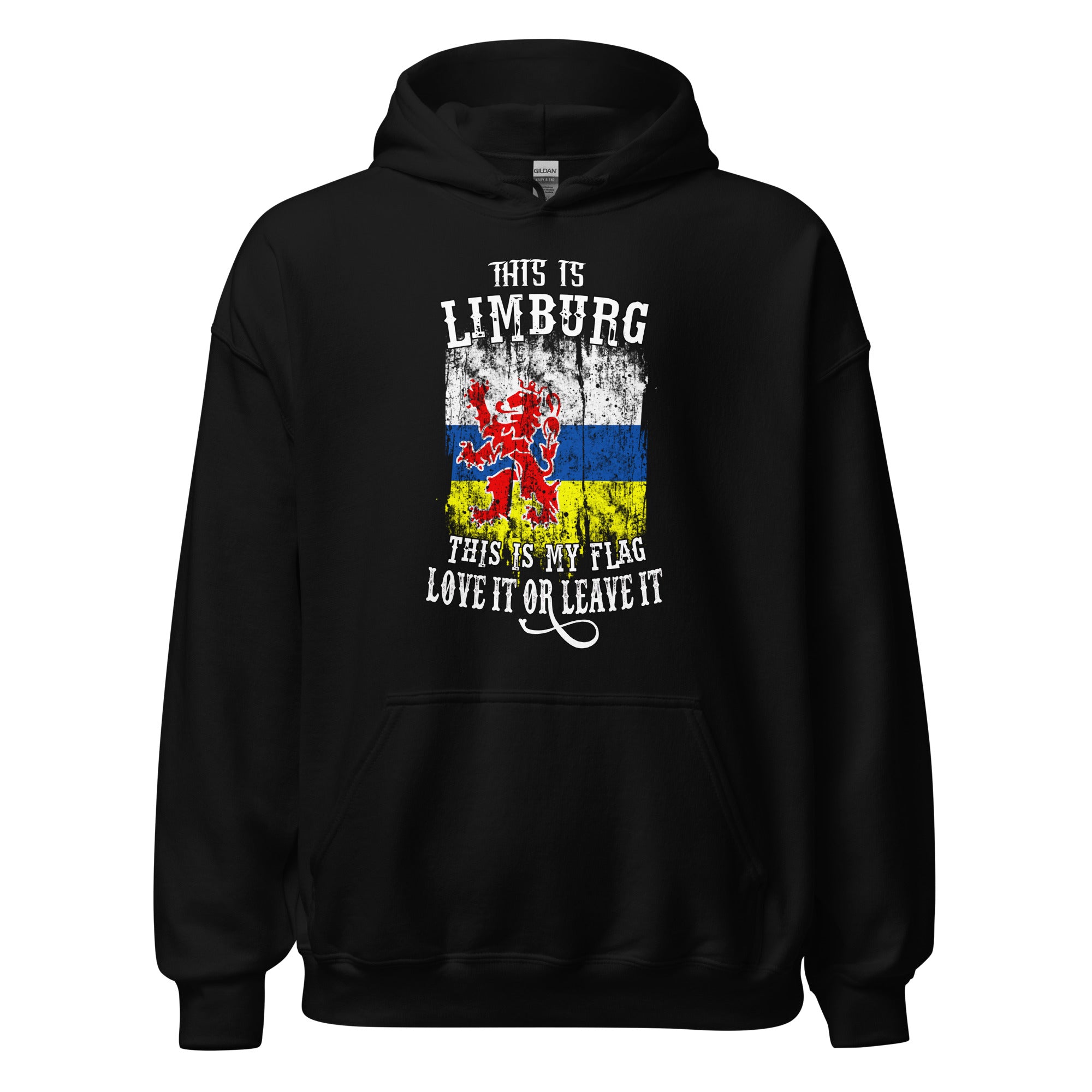 Unisex hoodie (Limburg Liefde of Vertrek)