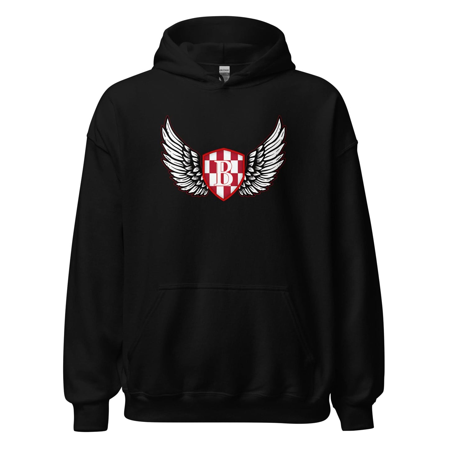 Unisex hoodie (Brabant Vlag Wings)