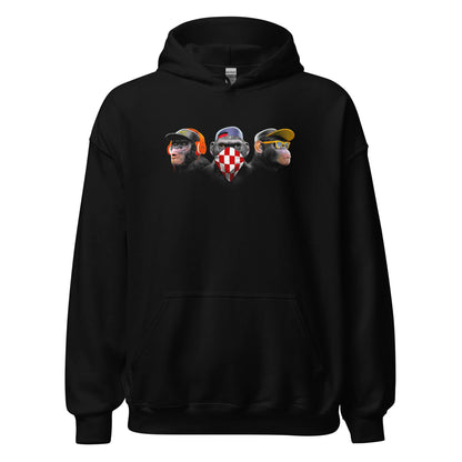 Unisex hoodie (Brabant Vlag Horen Zien en Zwijgen)
