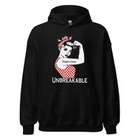 Unisex hoodie (Brabantse vrouwke Onbreekbaar)