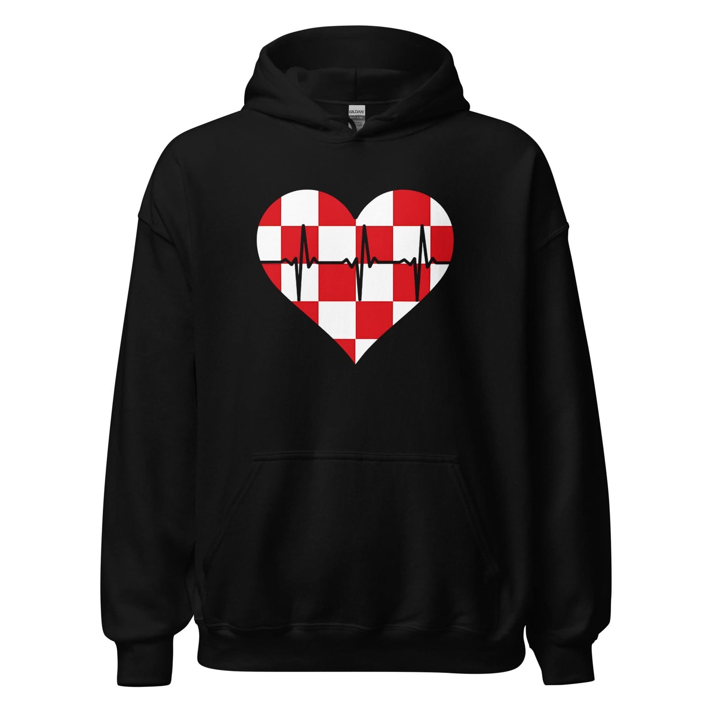 Unisex hoodie (Brabant Vlag Liefde)