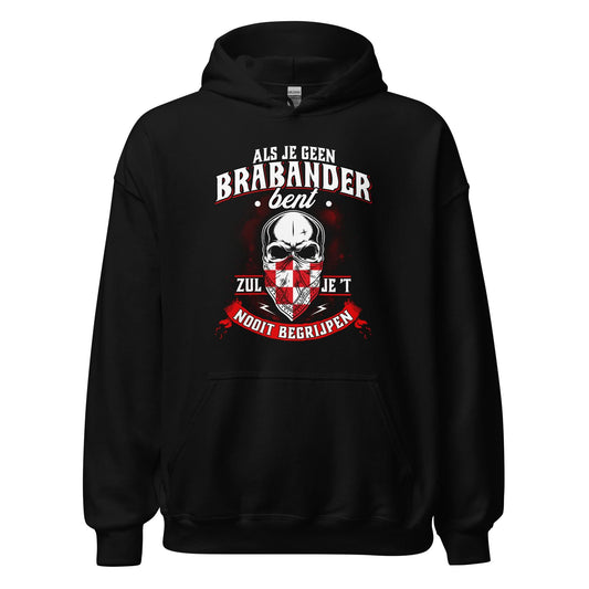 Unisex hoodie (Je zult Het Nooit Begrijpen)