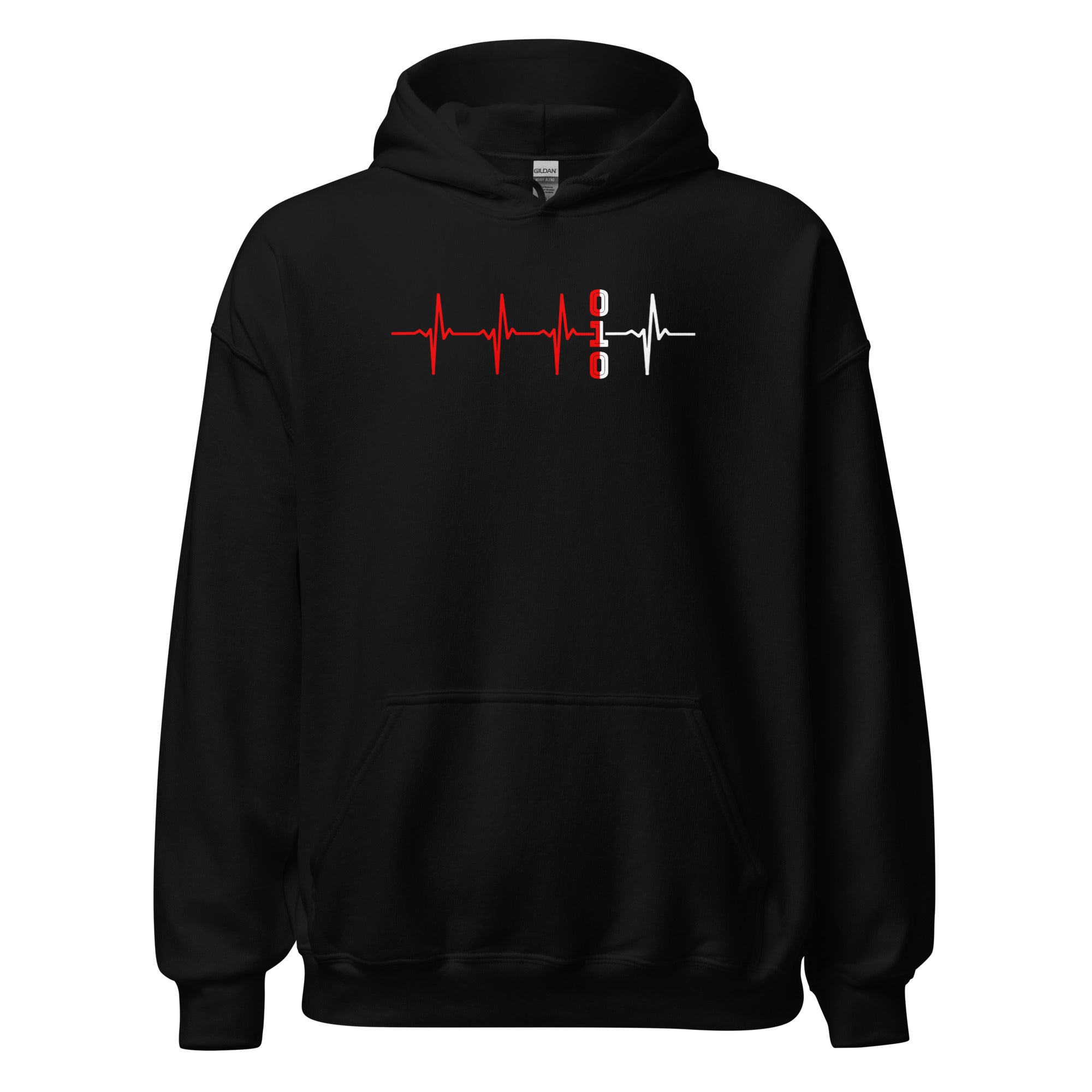 Unisex hoodie (Hartslag 010)