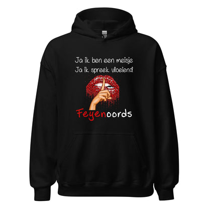 Unisex hoodie (Ik spreek vloeiend voetbals) 010