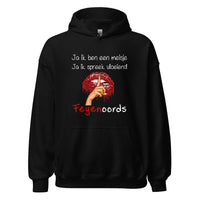Unisex hoodie (Ik spreek vloeiend voetbals) 010