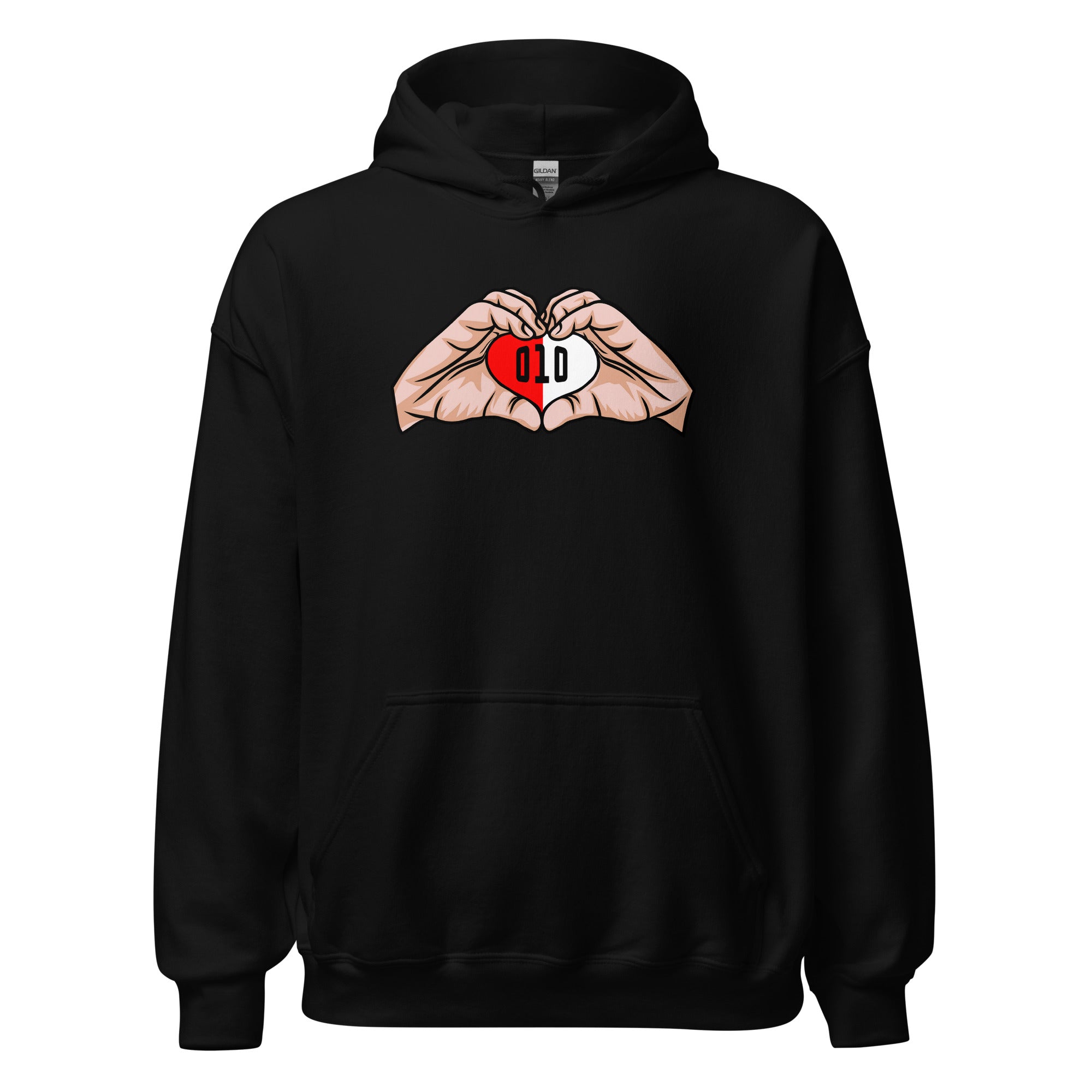 Unisex hoodie (Love mijn cluppie) 010