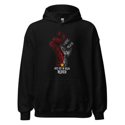 Unisex hoodie (Het zit in mijn bloed) 010