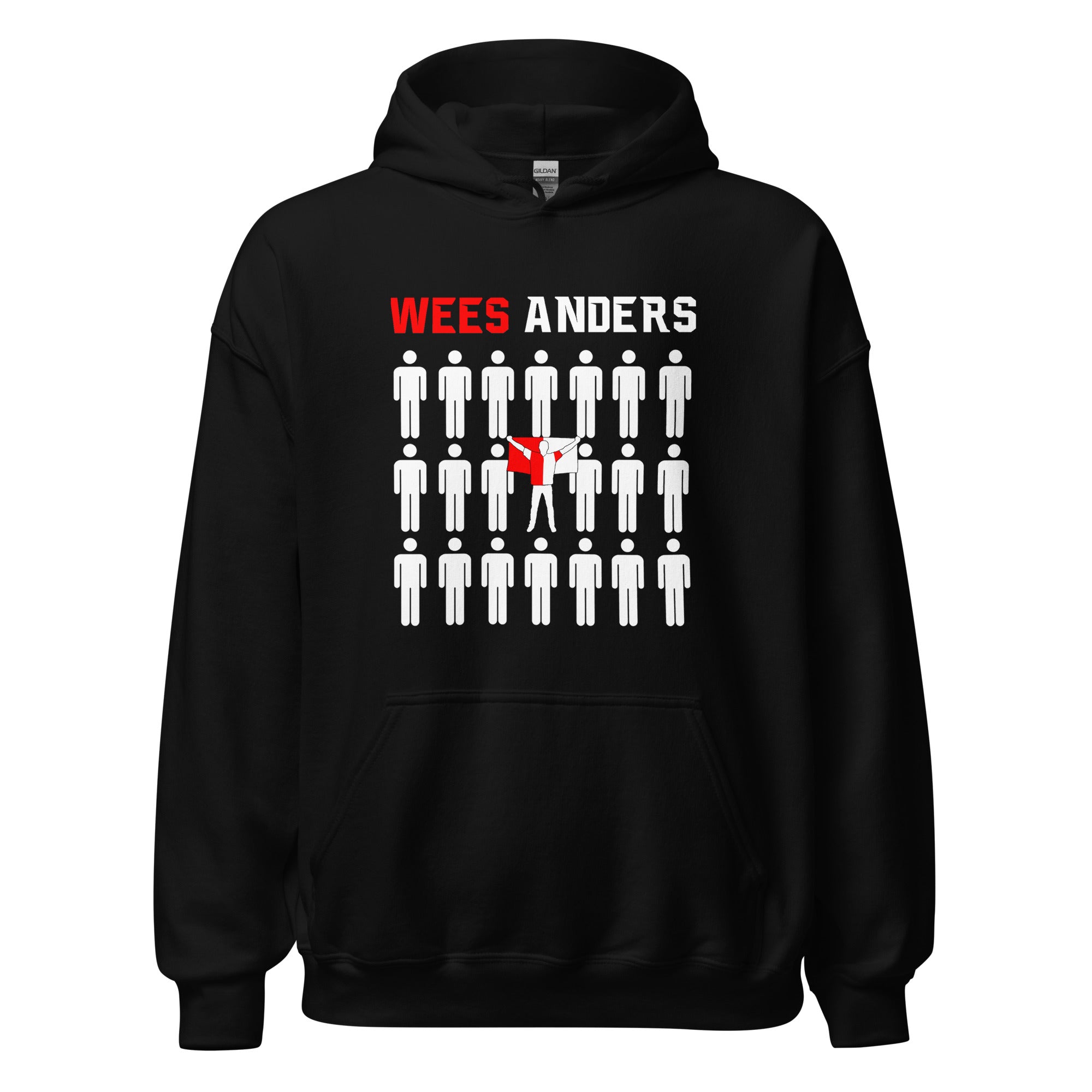 Unisex hoodie (Wees anders) 010