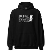 Unisex hoodie (Dit bier smaakt alsof ik morgen niet ga werken)