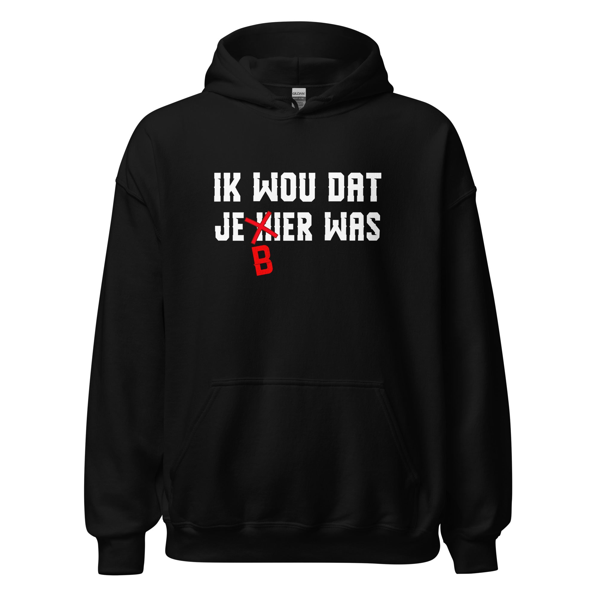 Unisex hoodie (IK Wou Dat Je Bier Was)