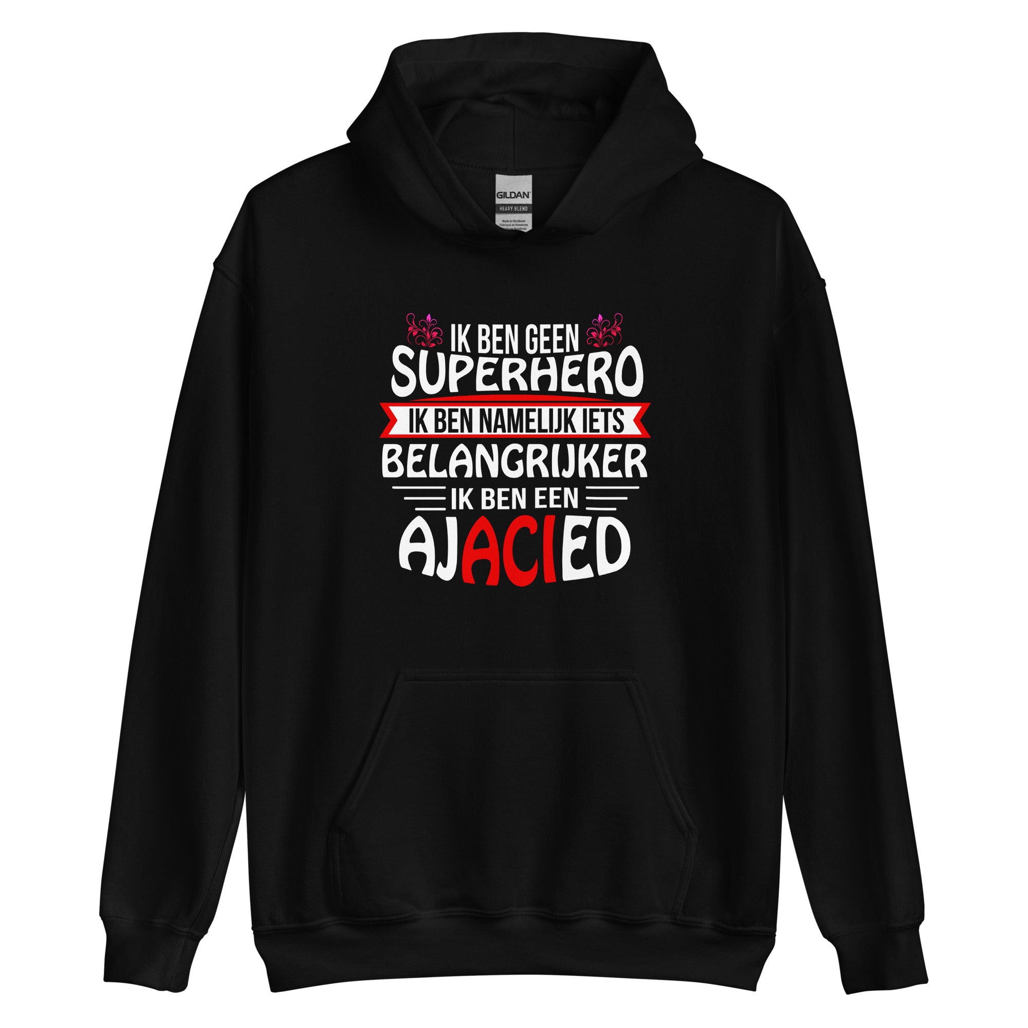 Unisex hoodie (Ajacied Superhero)