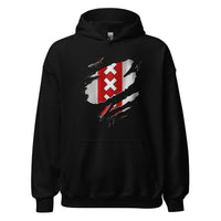 Unisex hoodie (Ajax vlag scheur)