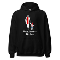 Unisex hoodie (Ajacied- Van moeder op zoon) Amsterdam