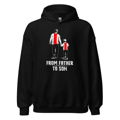 Unisex hoodie (Ajacied- Van vader op zoon) Amsterdam
