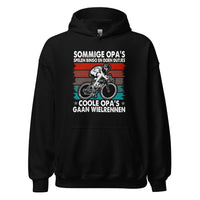 Unisex hoodie (Coole opa's gaan wielrennen)