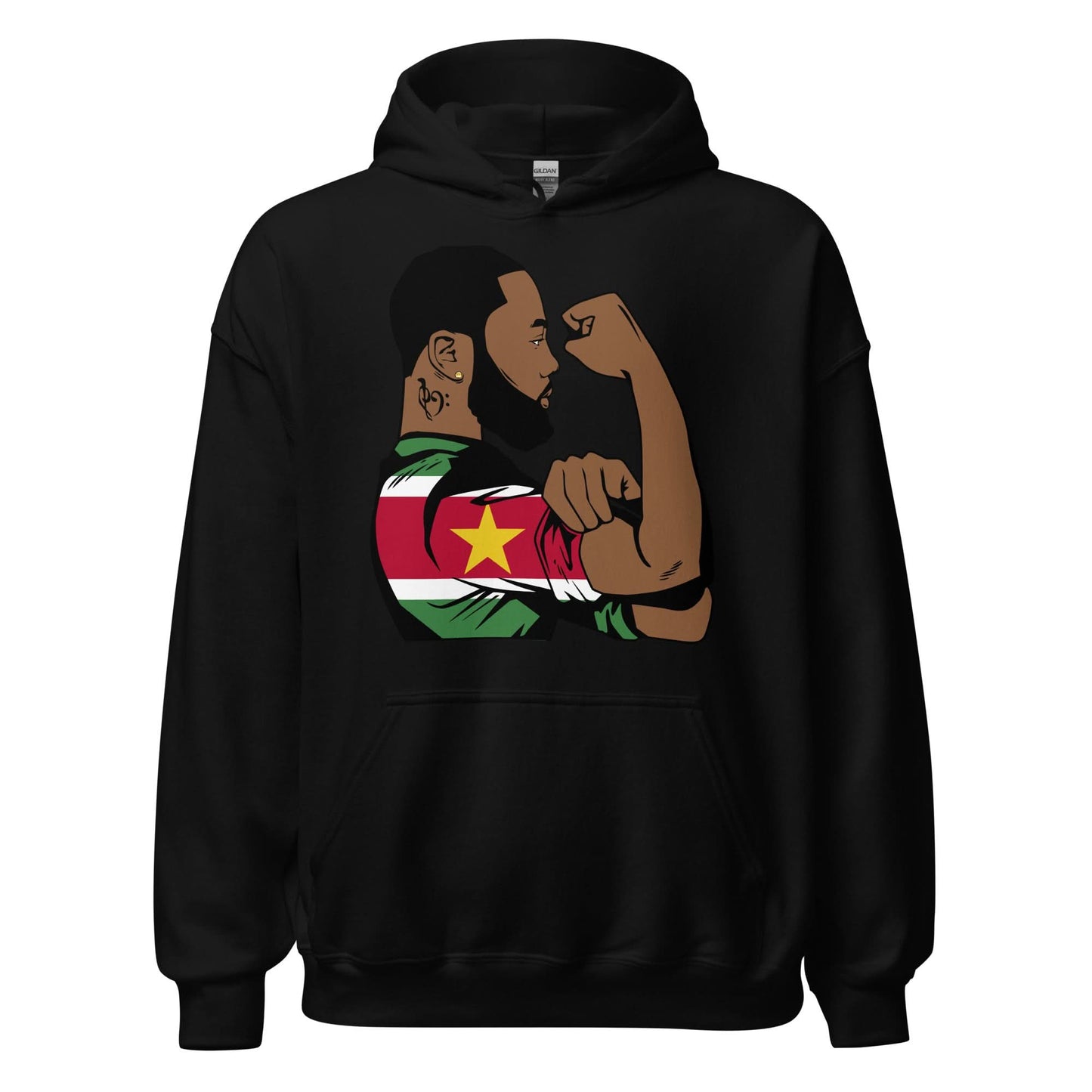 Unisex Hoodie(strongman - Suriname)