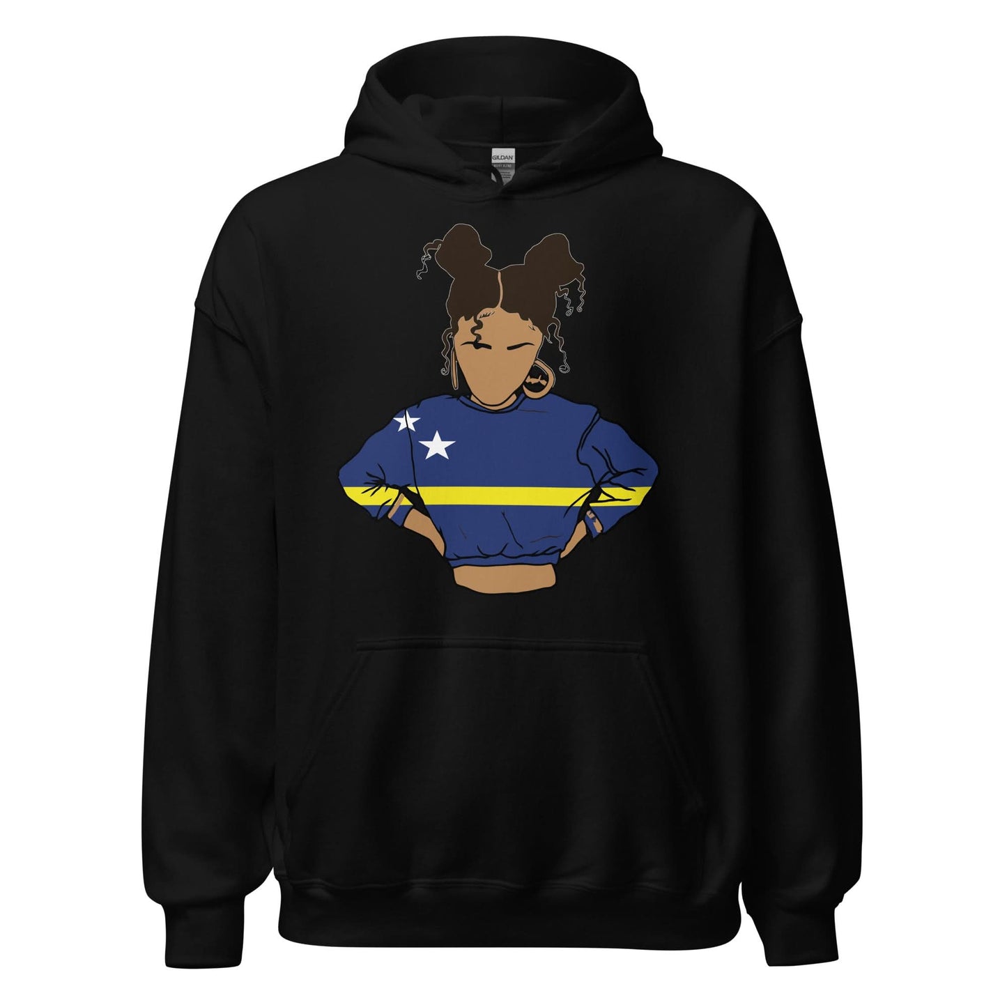 Unisex hoodie (strong woman- Cura)