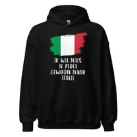 Unisex Hoodie(Moet gewoon naar - Italie)