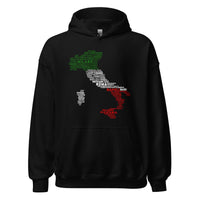 Unisex Hoodie(Map- Italie)