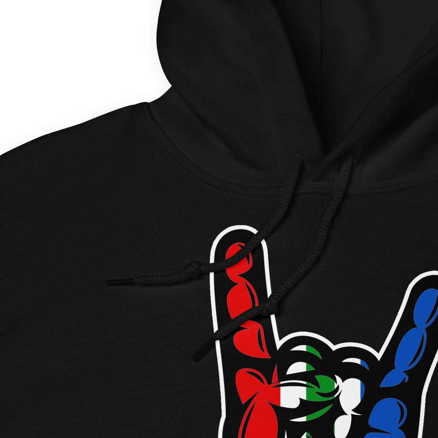Unisex hoodie (Groningen skull, Rock & Roll)