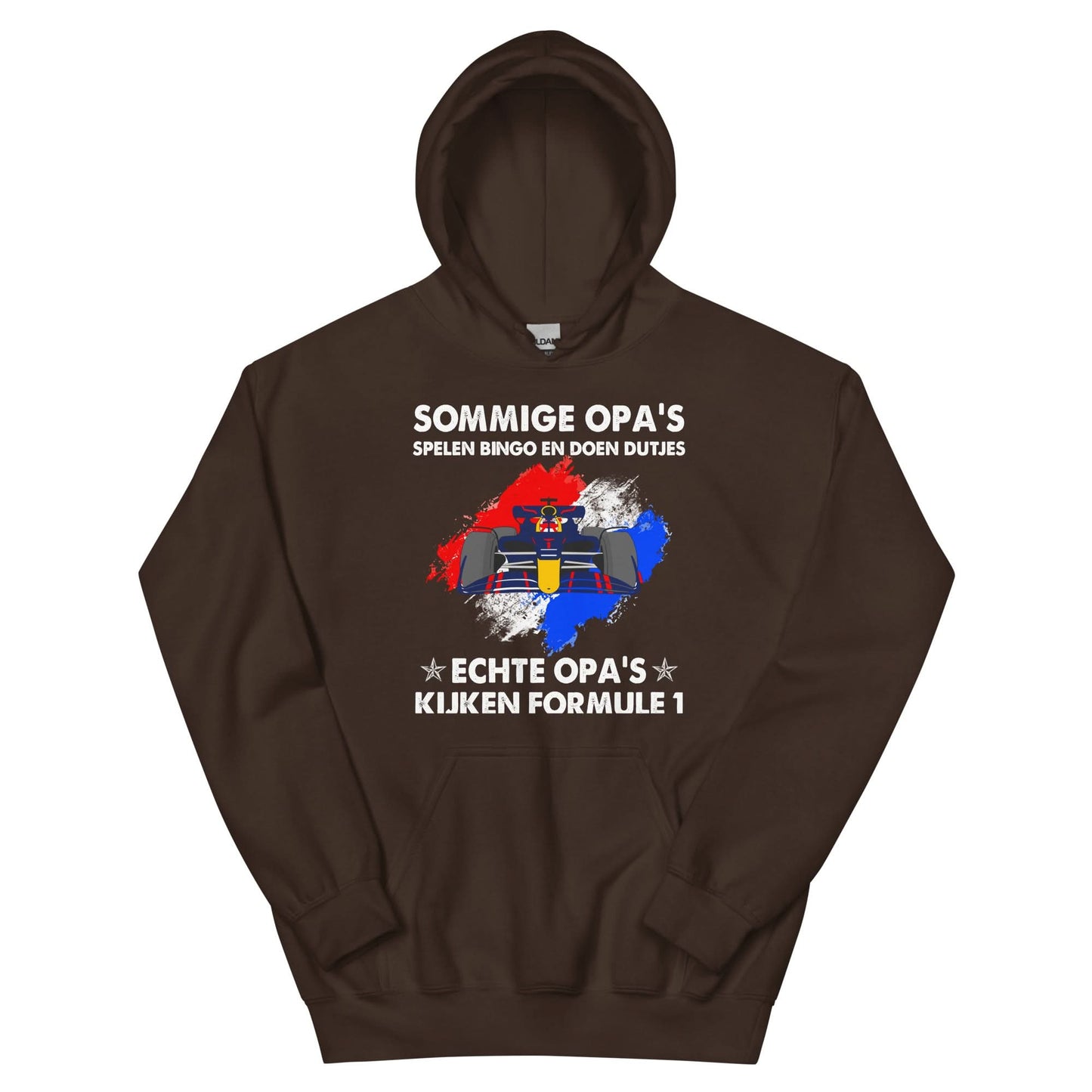 Unisex hoodie (Echte opa's kijken formule 1)