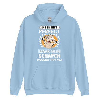 Unisex hoodie (niet perfect maar mijn schapen houden van mij)