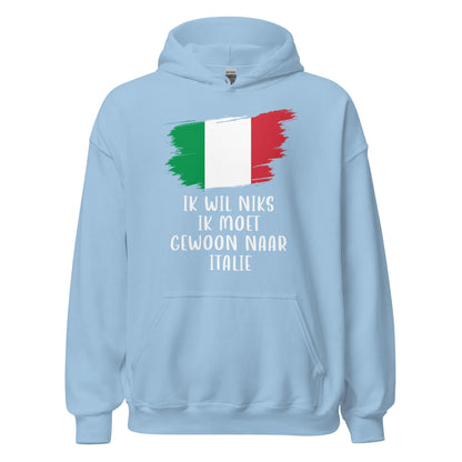 Unisex Hoodie(Moet gewoon naar - Italie)
