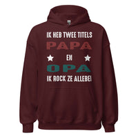 Unisex hoodie ( papa en opa)