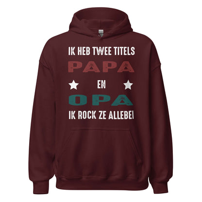 Unisex hoodie ( papa en opa)