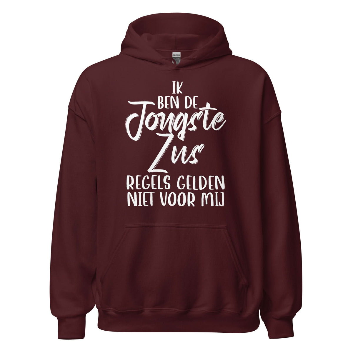 Unisex Hoodie ( Jongste zus)