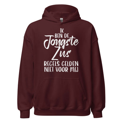 Unisex Hoodie ( Jongste zus)