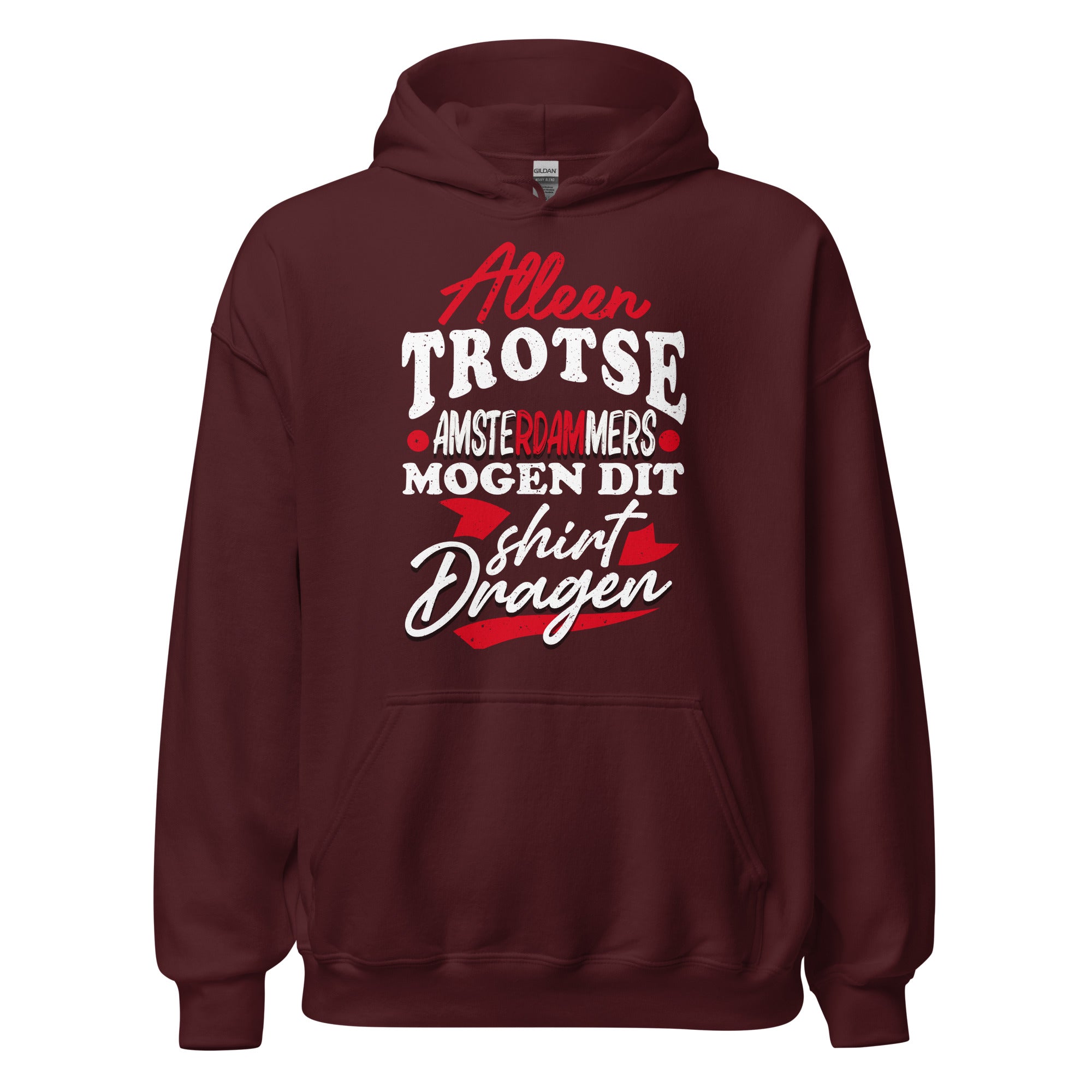 Unisex hoodie ( trotse Amsterdammer)