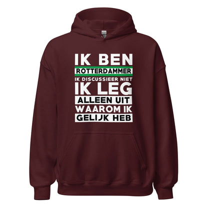 Unisex Hoodie (gelijk rotterdam)