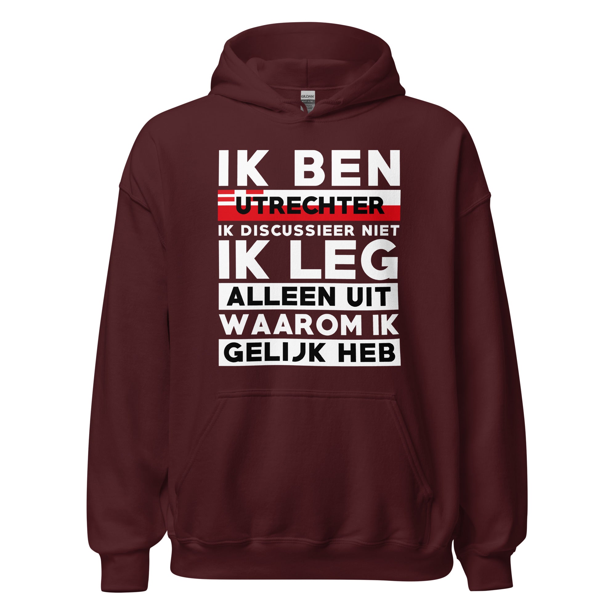 Unisex hoodie (gelijk Utrecht)