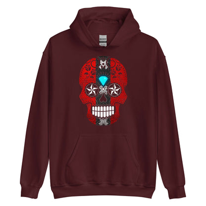 Unisex hoodie (Amsterdam Sugar Skull)