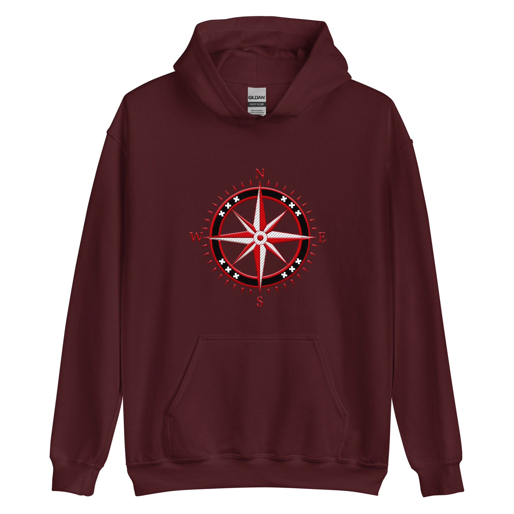 Unisex hoodie (Amsterdam Compass)