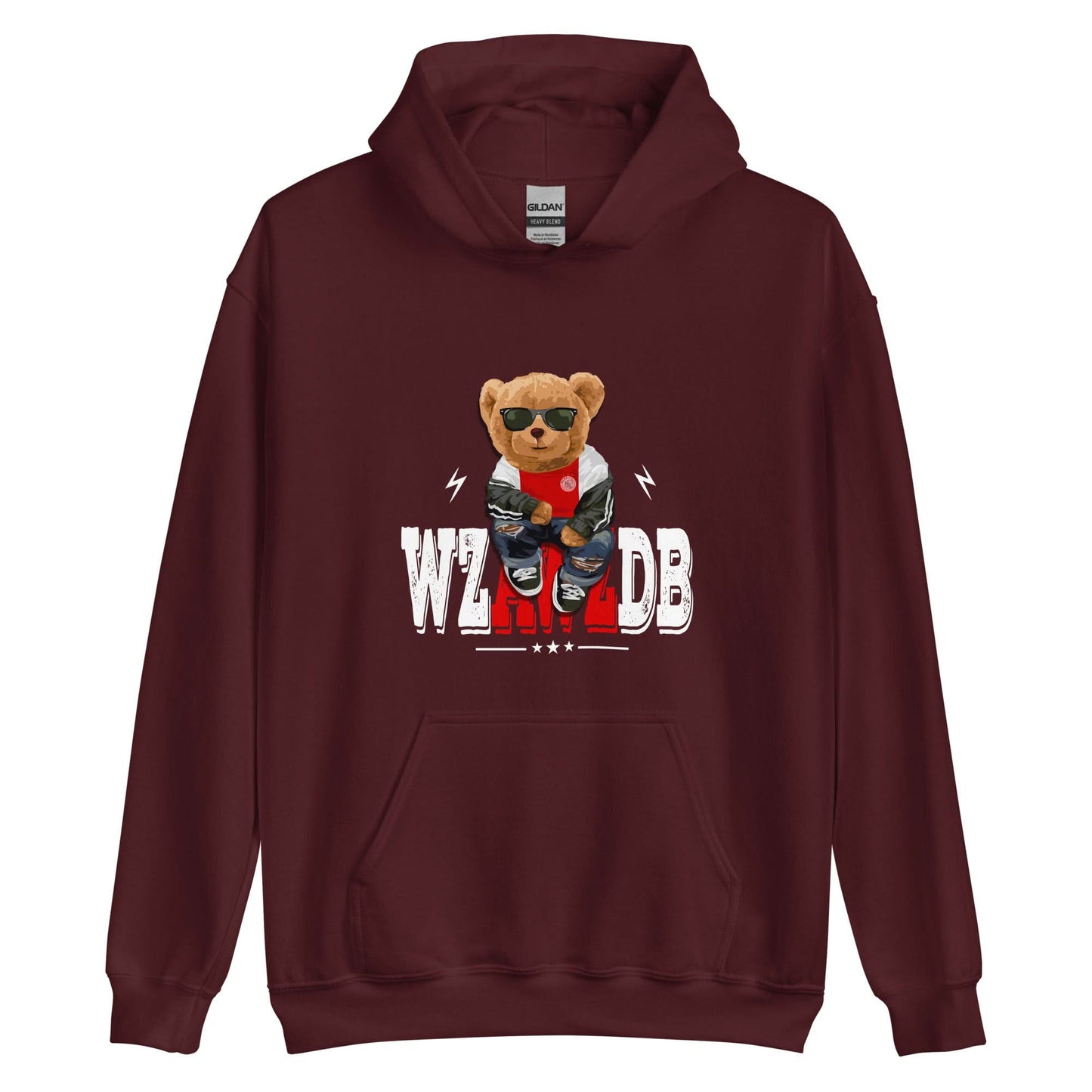 Unisex hoodie (Amsterdam Bear WZANZDB)