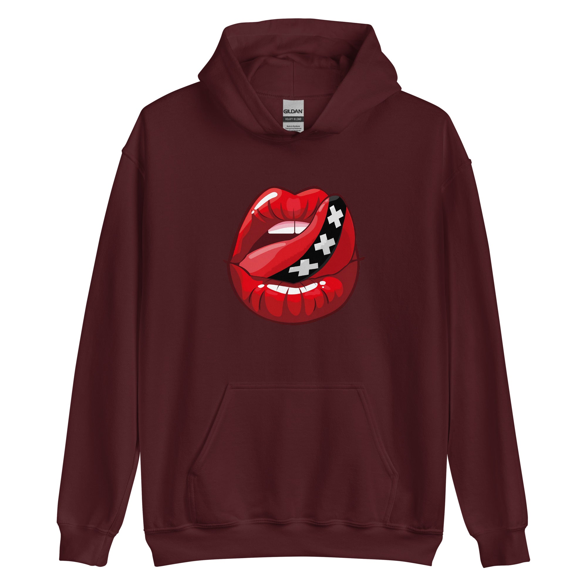 Unisex hoodie (Amsterdam Lips)