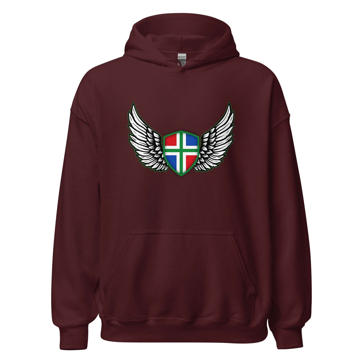 Unisex hoodie (Groningen feather)