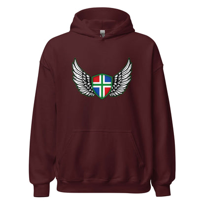 Unisex hoodie (Groningen feather)