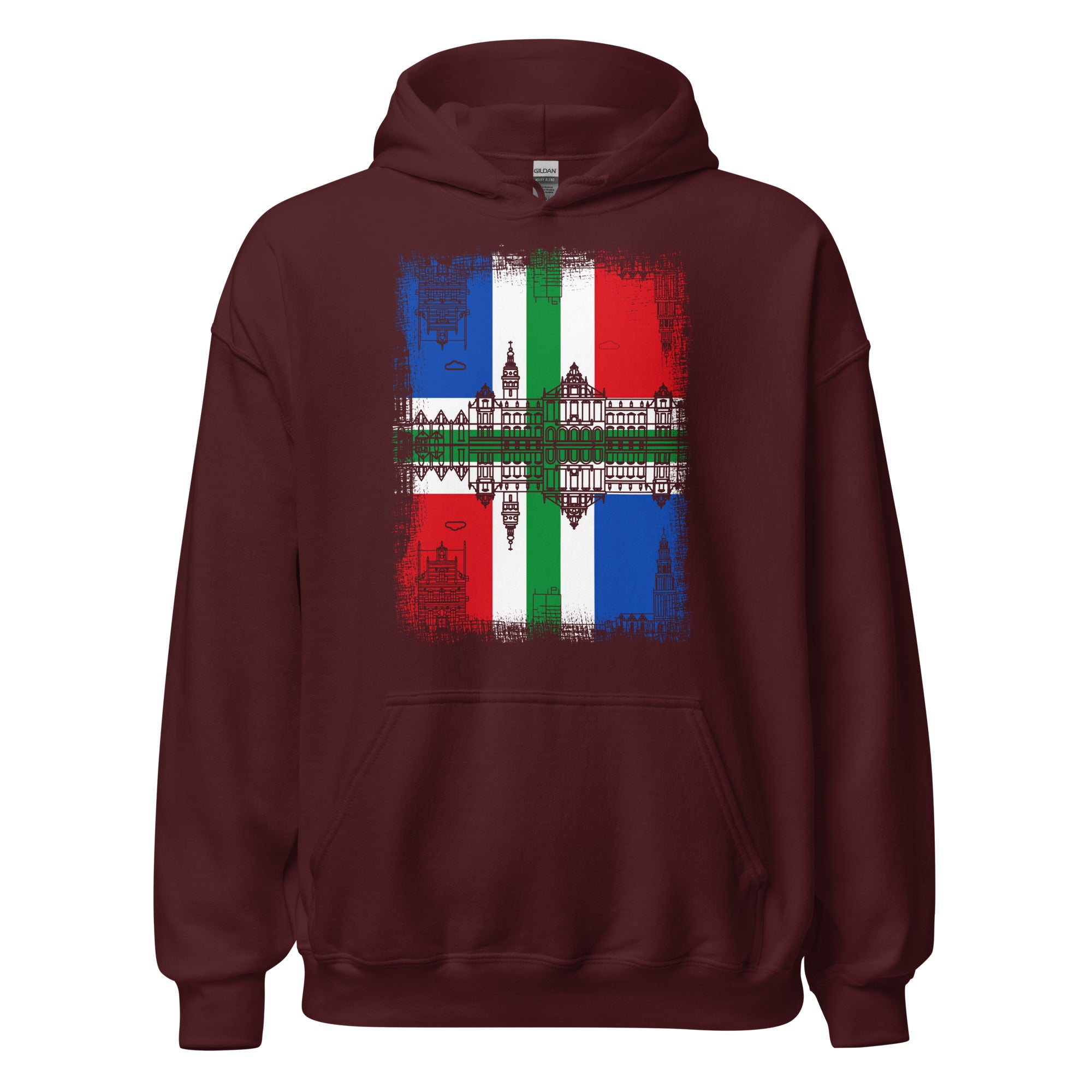 Unisex hoodie (groningen city flag)